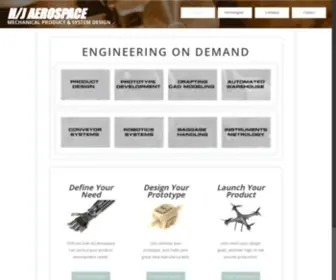 Hjaero.com(Mechanical Engineering and 3D Design) Screenshot