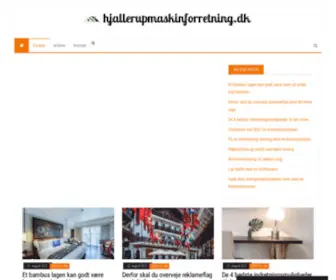 Hjallerupmaskinforretning.dk(hjallerupmaskinforretning) Screenshot