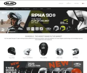 HJchelmets.eu(HJC Helmet Home) Screenshot