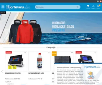 Hjertmans.se(Båttillbehör) Screenshot