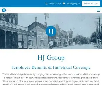 HJgroup.ca(HJ Group) Screenshot