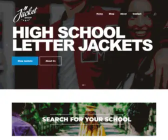 Hjjacketshop.com(Letter Jacket Shop) Screenshot