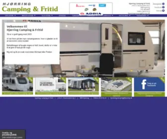 Hjorringcamping.dk(Velkommen) Screenshot