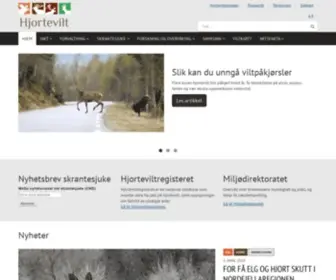 Hjortevilt.no(Hjorteviltportalen) Screenshot