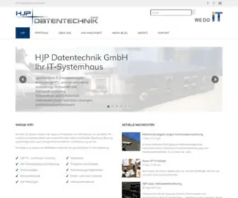 HJP.de(HJP Datentechnik GmbH) Screenshot