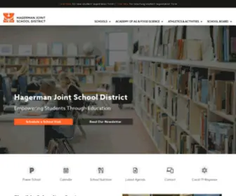 HJSD.org(Hagerman Joint School District) Screenshot