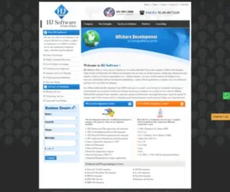 Hjsoftware.net(Software Companies in Hyderabad) Screenshot