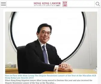 HK-Lawyer.org(Hong Kong Lawyer) Screenshot