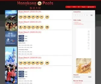 HK45Pools.com Screenshot