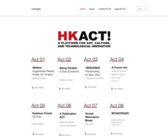 Hkact.hk(HKACT) Screenshot