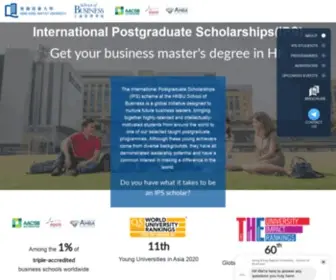 Hkbu-Business-Internationalscholarships.hk(International Scholarships) Screenshot