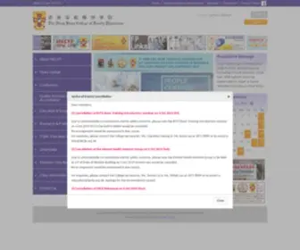 HKCFP.org.hk(Hong Kong College of Family Physicians) Screenshot