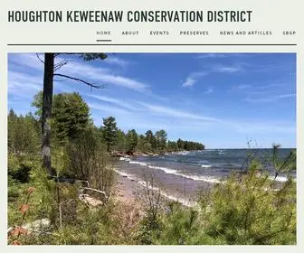 Hkconserve.com(Houghton Keweenaw Conservation District) Screenshot