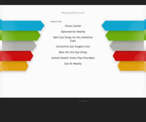 Hkeyecentre.com(Contact lenses) Screenshot