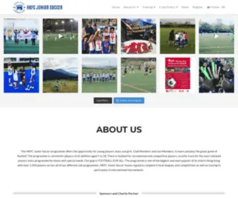 HKFcjuniorsoccer.com(HKFC Junior Soccer) Screenshot