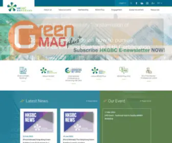 HKGBC.org.hk(Many may consider a green building as a building) Screenshot