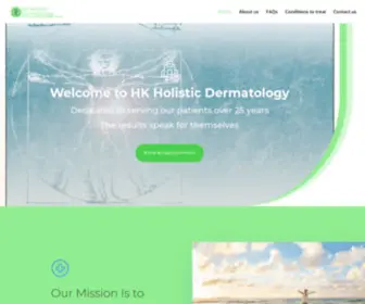 HkholistiCDermatology.com(HK Holistic Dermatology) Screenshot