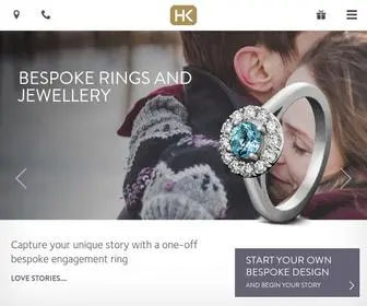 Hkjewellery.co.uk(Engagement Rings) Screenshot