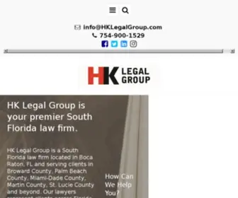 Hklegalgroup.com(HK Legal Group) Screenshot