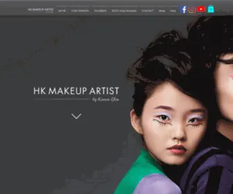 Hkmakeupartist.com(Training Centre) Screenshot