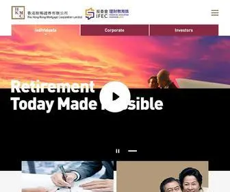 HKMC.com.hk(香港按揭證券有限公司於 1997 年 3 月成立) Screenshot