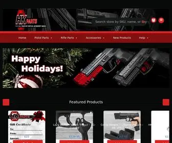 Hkparts.net(The Largest Store for H&K Parts And Accessories in the USA) Screenshot