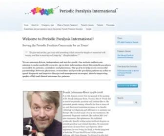 HKPP.org(Periodic Paralysis Intl) Screenshot