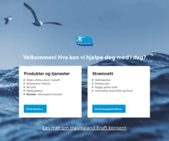Hkraft.no(Haugaland Kraft) Screenshot