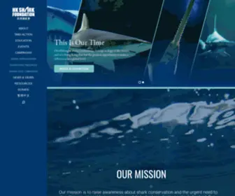 HKsharkfoundation.org(Hong Kong Shark Foundation) Screenshot