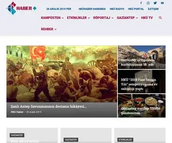 Hkuhaber.com(HKÜHaber) Screenshot