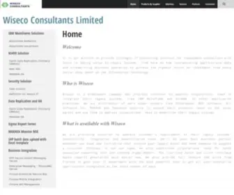 Hkwiseco.com(Hong Kong Wiseco Consultants Limited) Screenshot