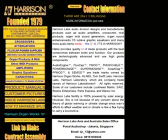 Hlabs.com(Harrison Labs manufactures high quality electronic products. Hlabs) Screenshot
