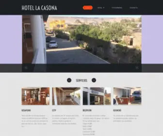 Hlacasona.cl(Hotel La Casona) Screenshot