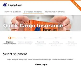 Hlag.cloud(Quick Cargo Insurance) Screenshot