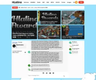 Hlatino.net(Habbo Chat) Screenshot