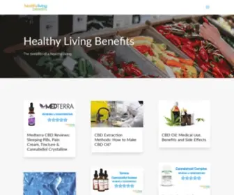 Hlbenefits.com(Healthy Living Benefits) Screenshot