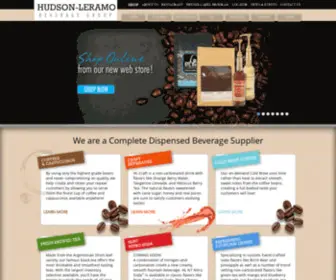 Hlbeverage.com(Hudson-Leramo Beverage Group) Screenshot