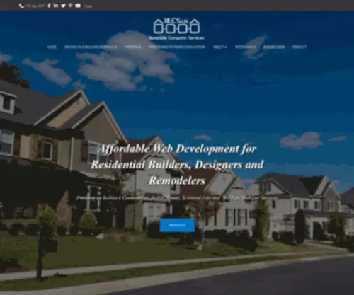 HLCS.us(Web Design for Home Builders) Screenshot