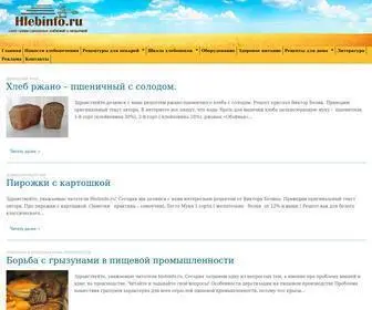 Hlebinfo.ru(рецепты) Screenshot