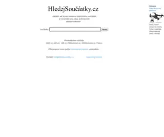 Hledejsoucastky.cz(Hledejsoucastky) Screenshot