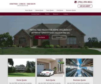 Hleinsurance.com(Fargo ND Home Insurance) Screenshot