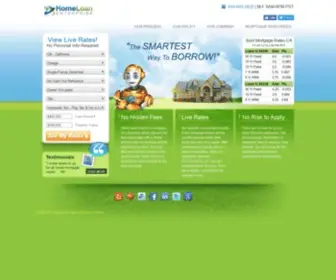 Hlemortgage.com(Home Loan Enterprise) Screenshot