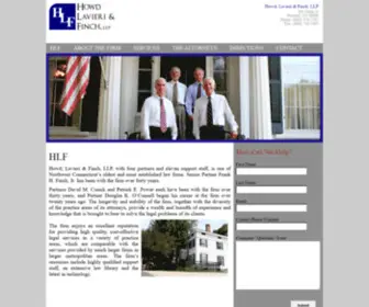 HLF.com(Howd, Lavieri & Finch, LLP) Screenshot