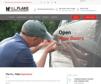 HLflake.com(Locksmith Distributor) Screenshot