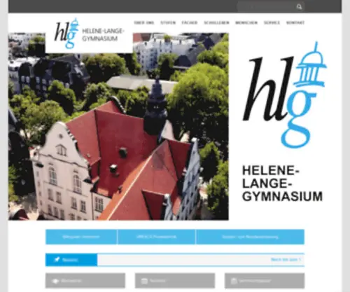 HLG-Hamburg.de(Helene Lange Gymnasium Hamburg) Screenshot