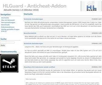 Hlguard.de(Version 1.9 (Oktober 2010)) Screenshot