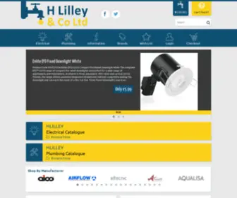 Hlilleyelectricalandplumbing.co.uk(H Lilley) Screenshot