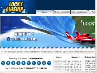 HLJTHXR.com(LuckyAirship) Screenshot