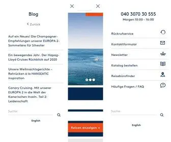 HLKF.biz(Kreuzfahrten und Expeditionsreisen zu den schönsten Reisezielen mit Hapag) Screenshot