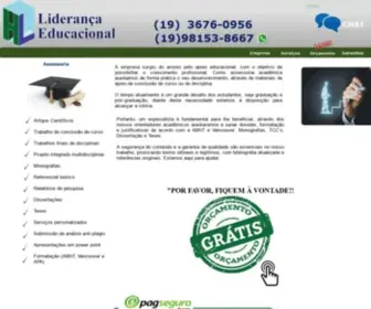 Hlliderancaeducacional.com.br(Liderança) Screenshot